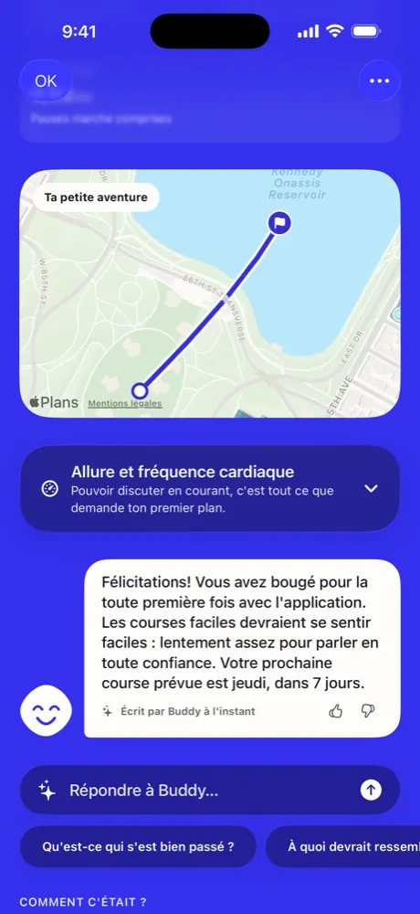 Le bilan de Buddy après une course (Français)